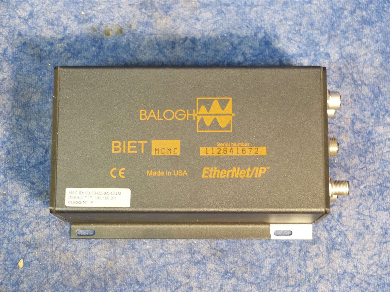 Balogh BIET MCMC Ethernet/IP RFID Interface Controller (G153)