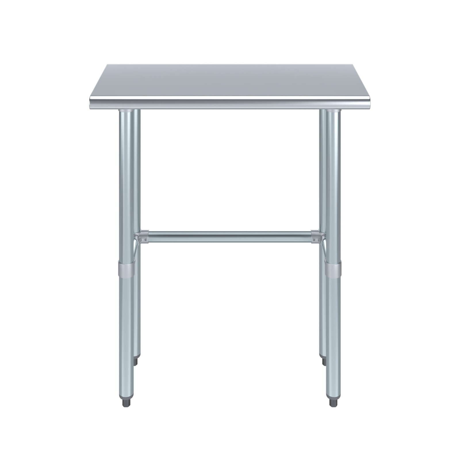 14″ X 30″ Stainless Steel Open Base Table | NSF Prep Metal Work Table