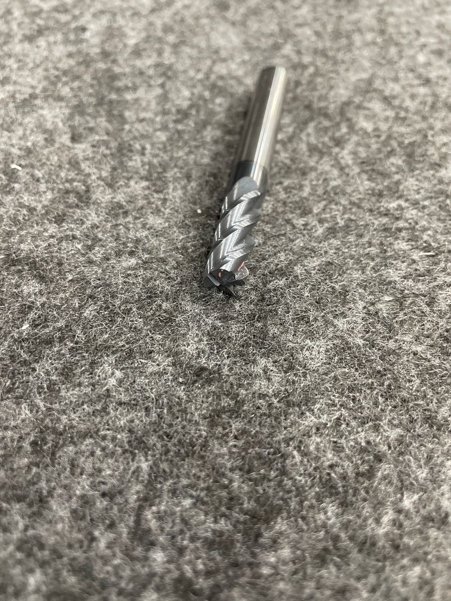 ACCUPRO 01982529 Square End Mill: 5/16″ Dia, 3/4″ LOC, 4 Flute, Solid Carbide