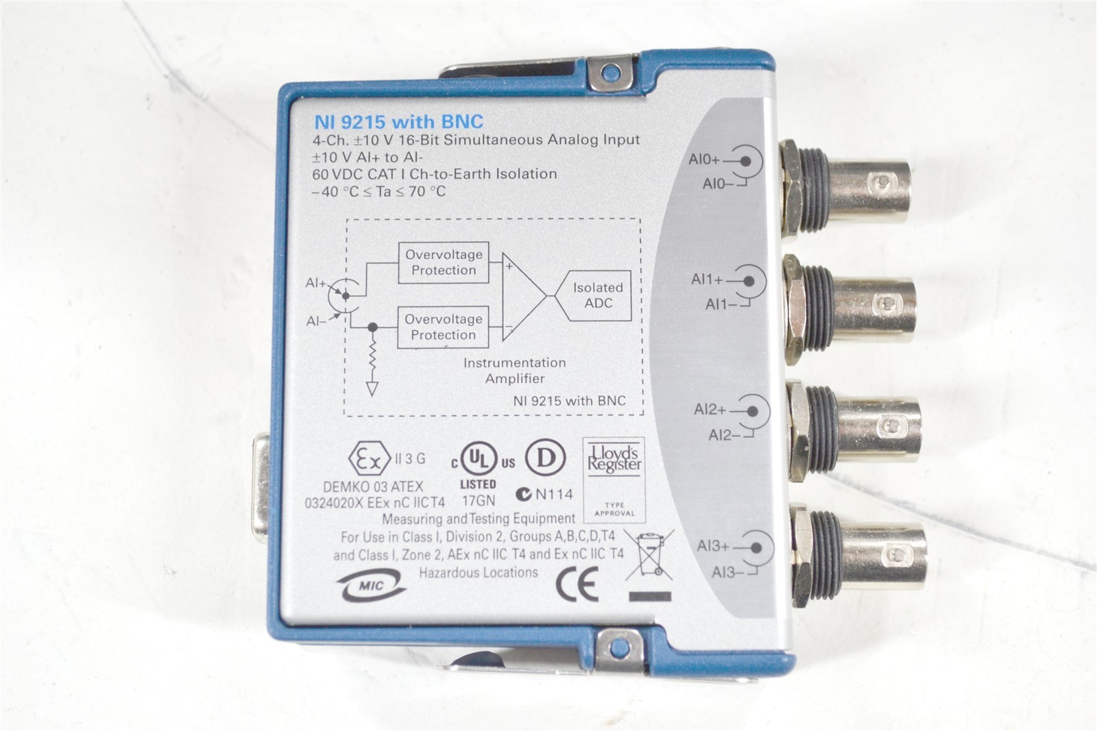 NI cRIO-9039 CompactRIO Controller Bundle w/ 2x 9516, 9477, 9263, 9870, 3x 9215