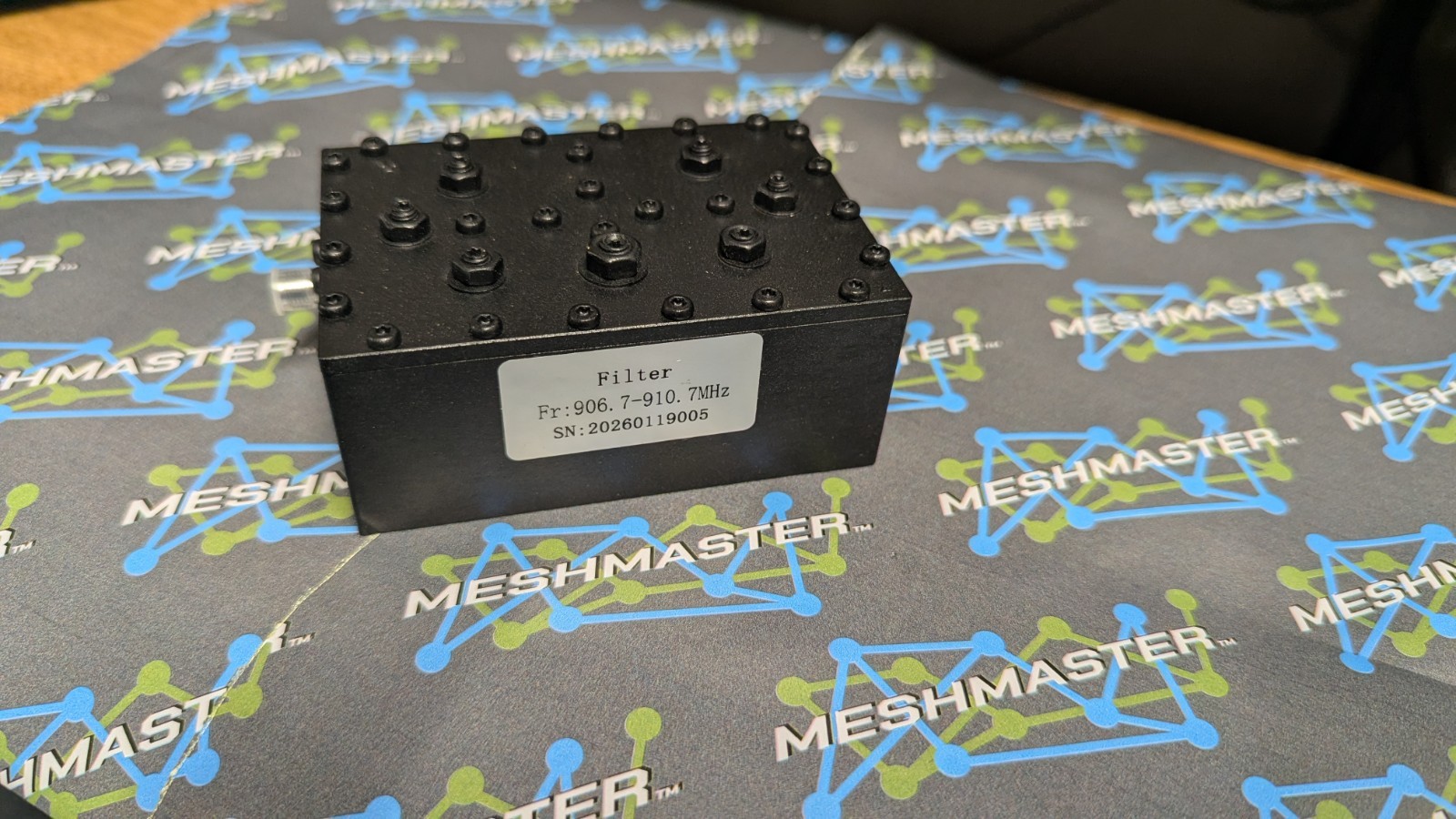 MeshCore Cavity Filter 910.525MHz @ ~1.1dB IL