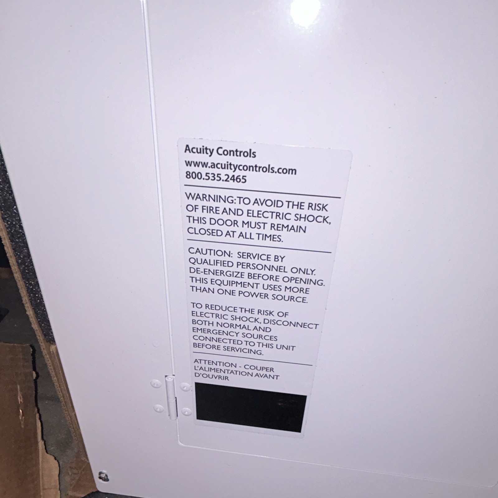 ARP Light ENC32 Lockable Wall Mount Metal Enclosure White IP20 120V Panel