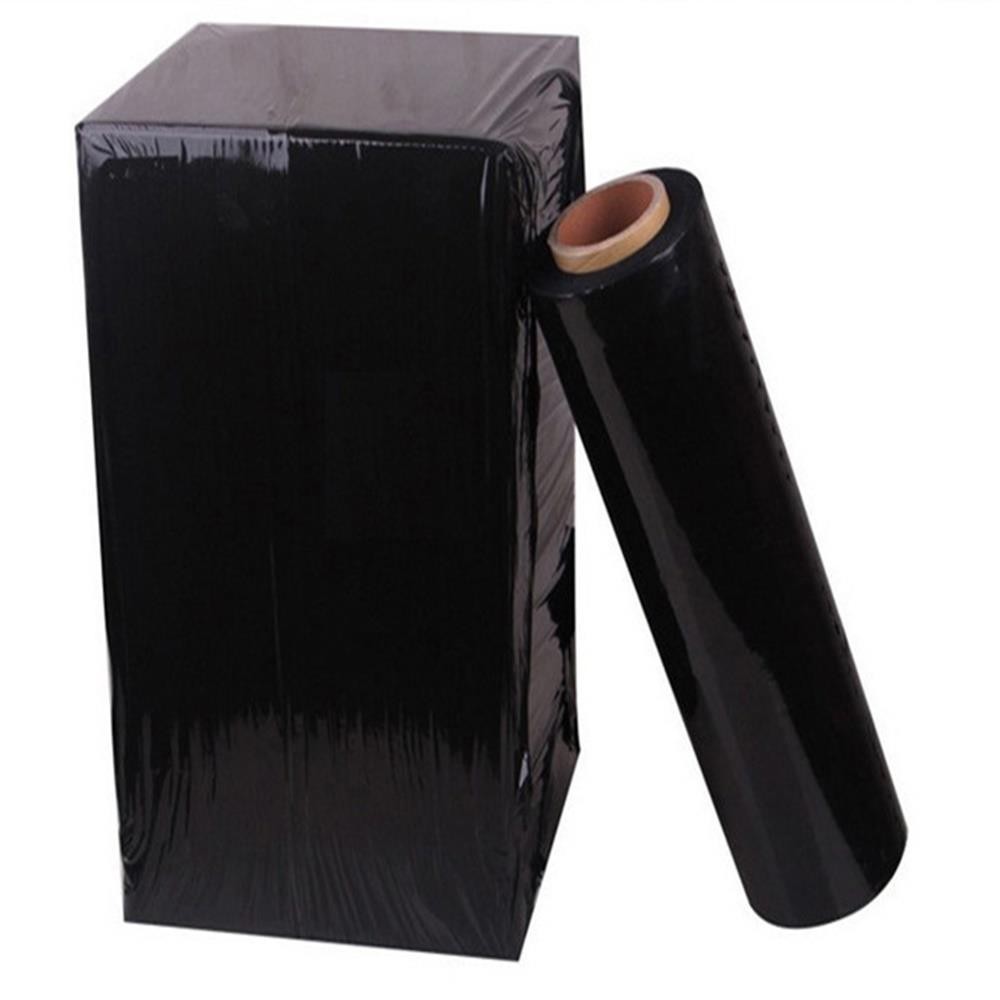 4 Rolls Hand Stretch Plastic Film Shrink Pallet Wrap 18″ X 1500 FT Self-adhering