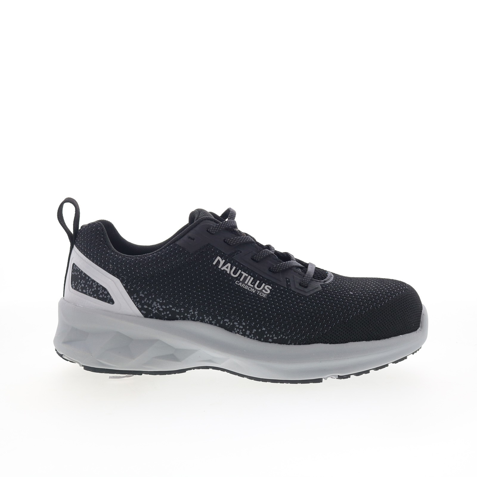 Nautilus Springwater Carbon Toe EH Mens Black Wide Work & Safety Shoes