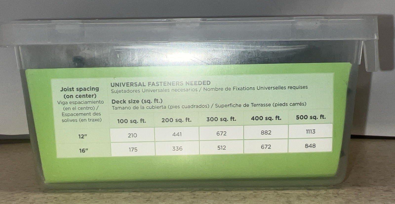 🔥 Trex Hideaway Universal Hidden Fastener Combo Pack 50 Sqft Coverage Sealed
