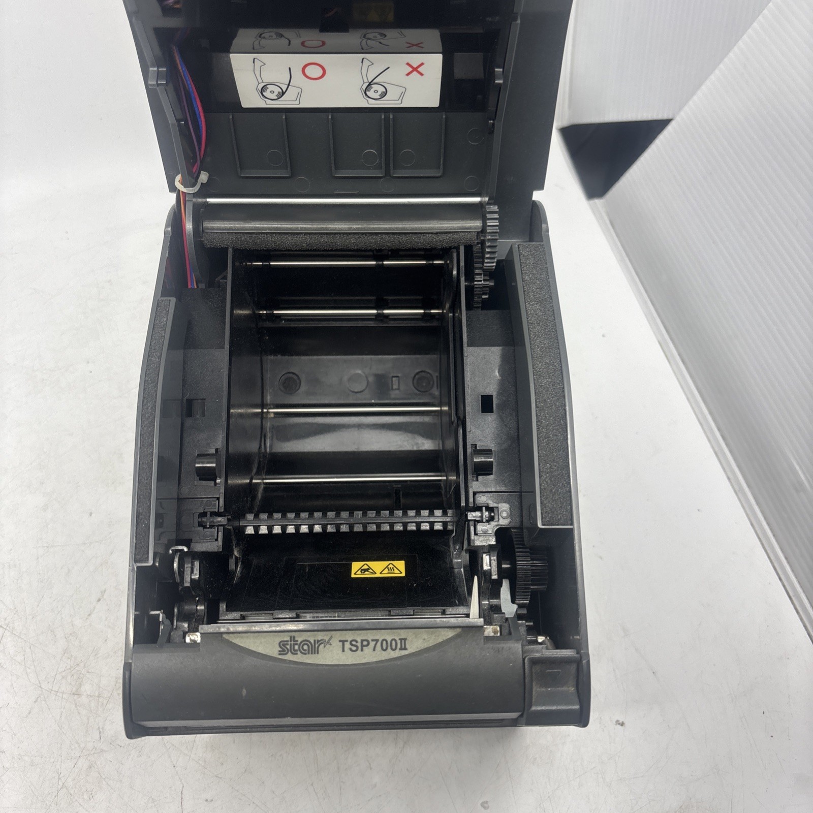 Star TSP743II High Speed Direct Thermal POS Printer USB WORKS NO Power Cord