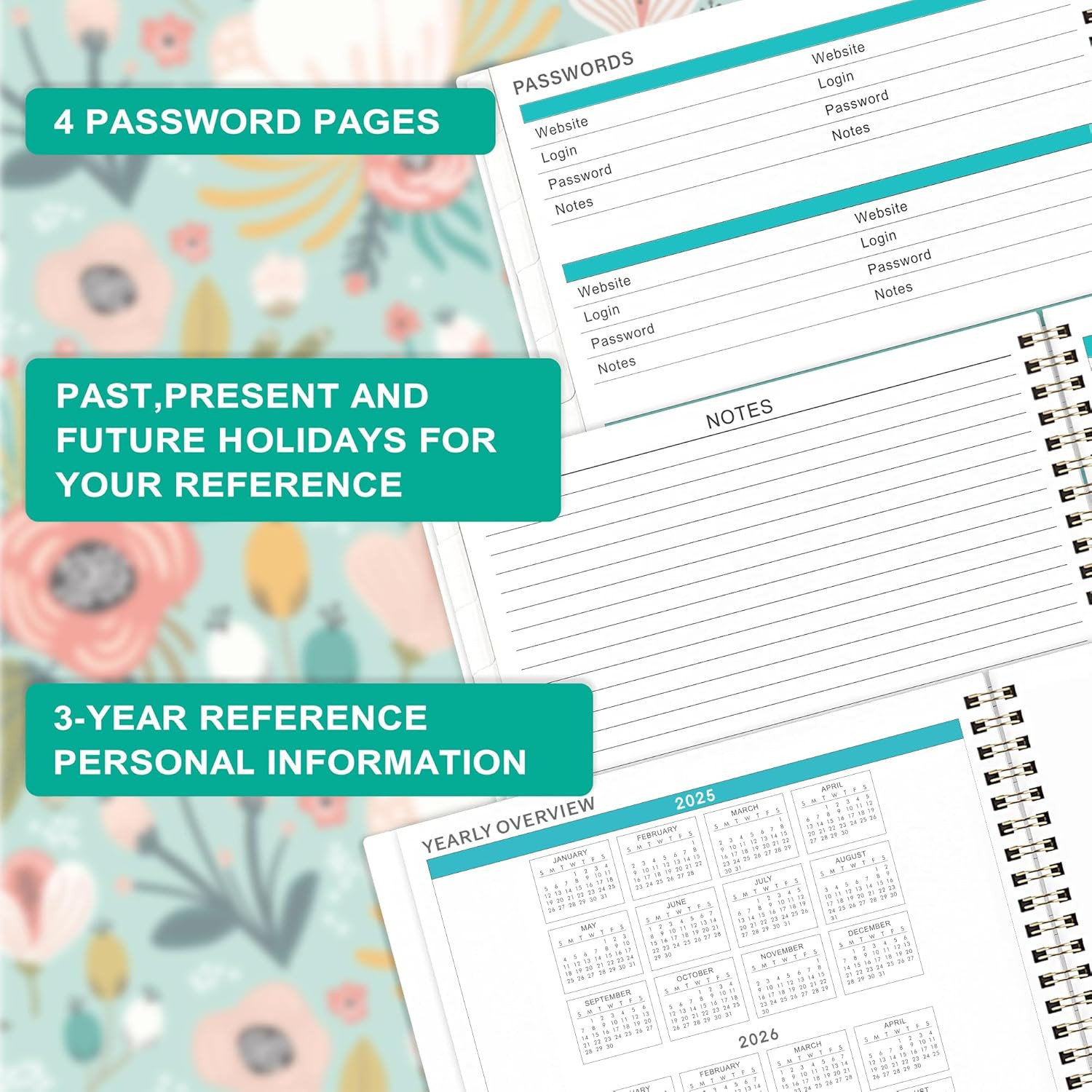 2025 Monthly Planner – Monthly Planner 2025 from Jan.2025 to Dec.2025, 2025 Plan