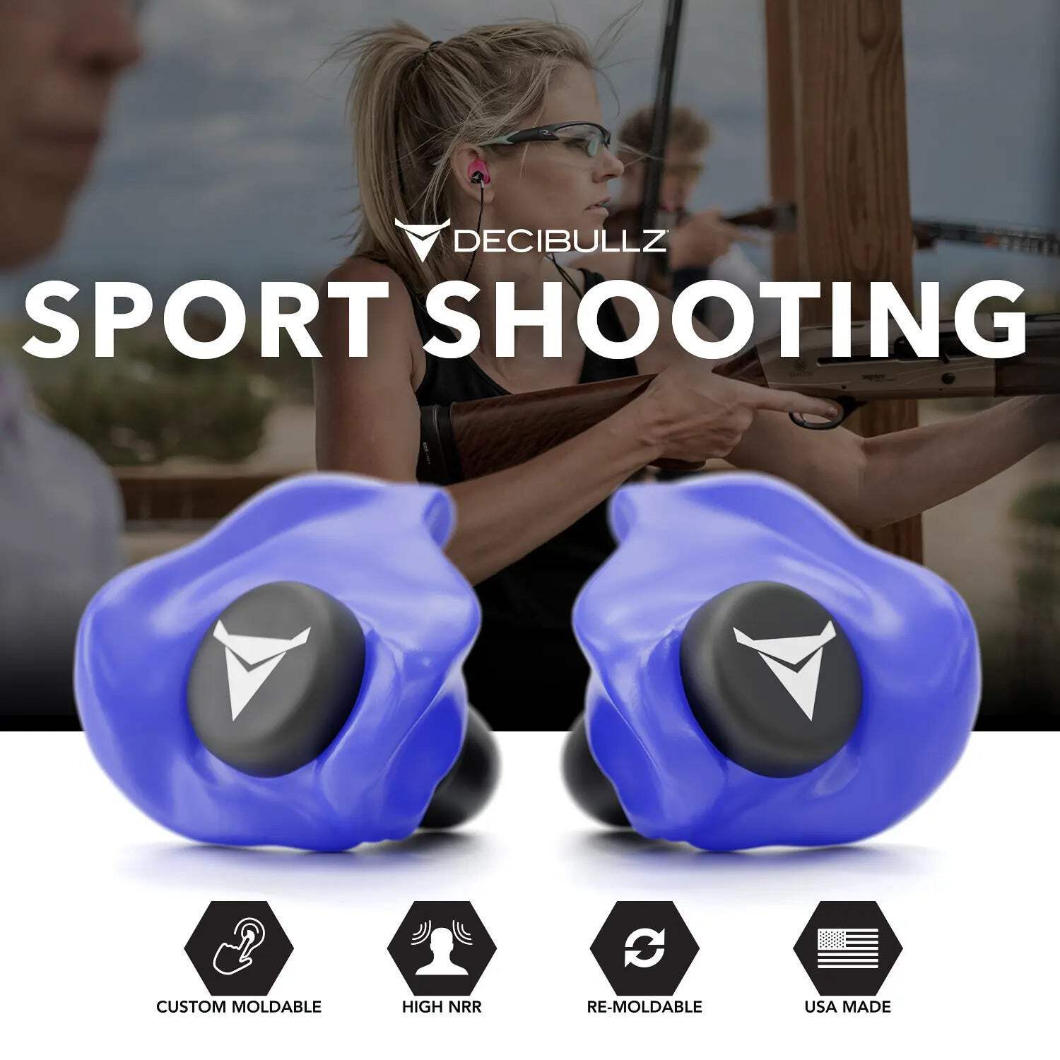 Custom Molded Earplugs 31dB NRR