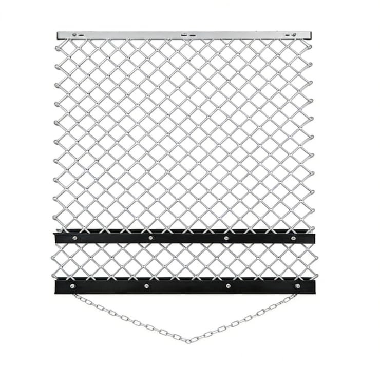 Garvee 5*4 FTchain Drag Harrow F/ Atv/utv Durable Steel Leveler Collapsible Farm