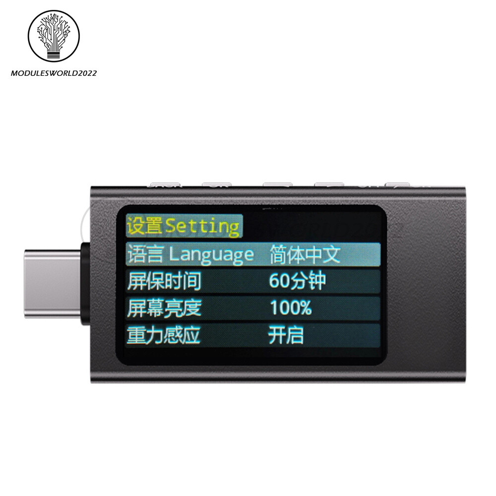 KWS-X1 Type-C Power Tester Voltage Current Meter USB-C Multimeter DC 4-30V 0-12A