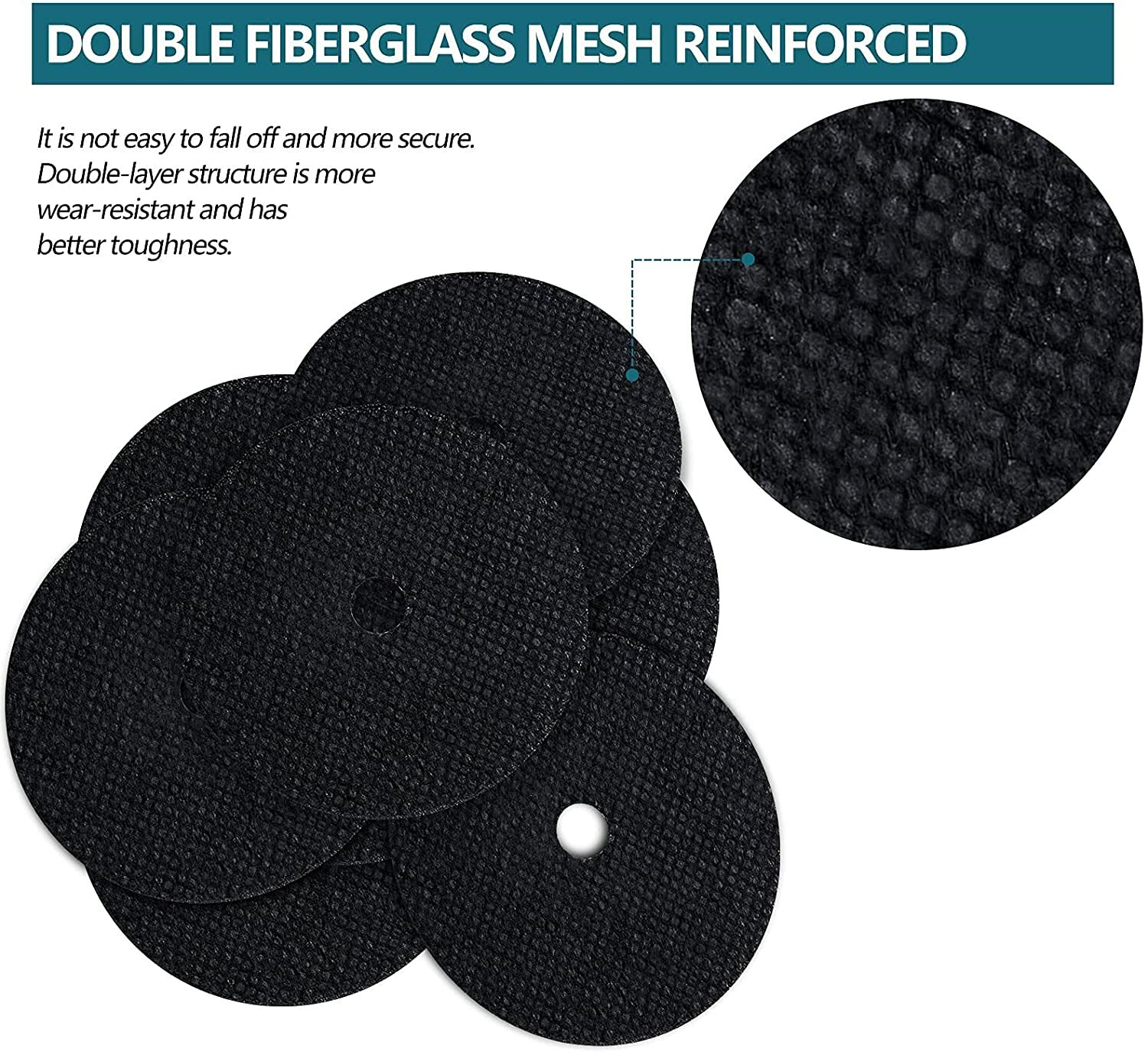 25PCS 3 inch Cut Off Wheels 3/8″ Arbor Metal Cutting Disc Die Grinder Blade Tool