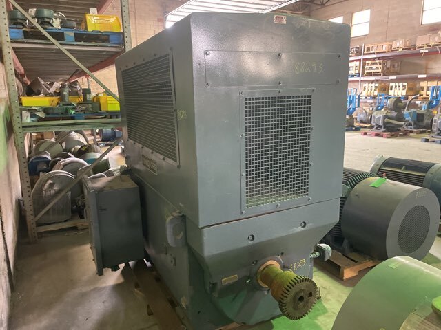900 HP US Electric AC Electric Motor 1200 RPM Fr 5812Z WPIIBB 460 V EOK