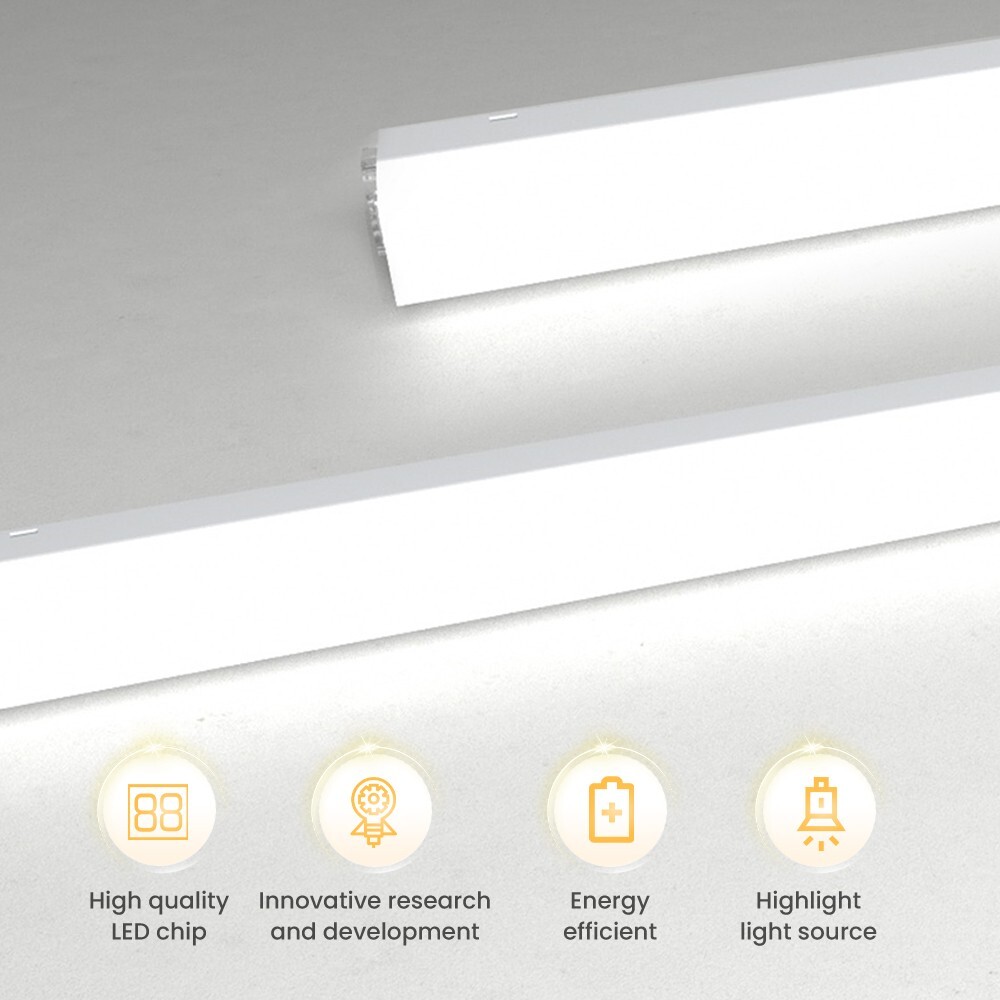 LED Snowflake Light System – Perfect for shops, offices, and studio