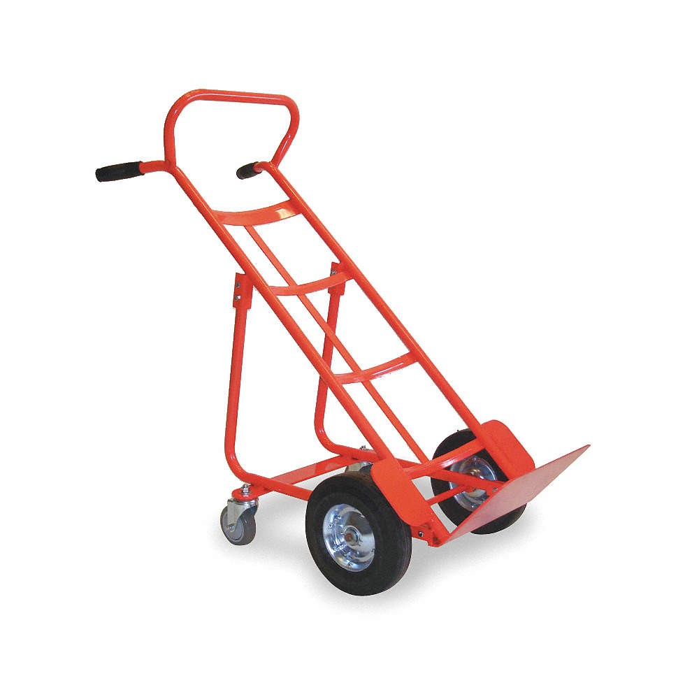 DAYTON 2NXA9 Hand Truck,800 lb,48″x20″x25-1/2″,Red 2NXA9