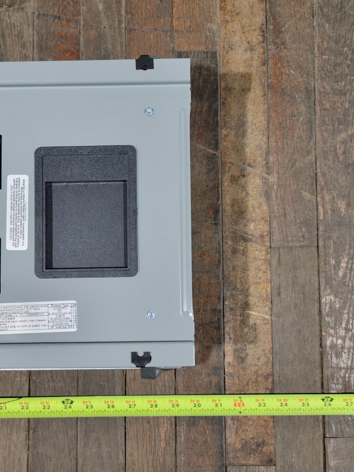 Siemens P1E30MC250AT Main Panelboard Interior 250A 3P 4W 3PH 480/277V 30 Circuit