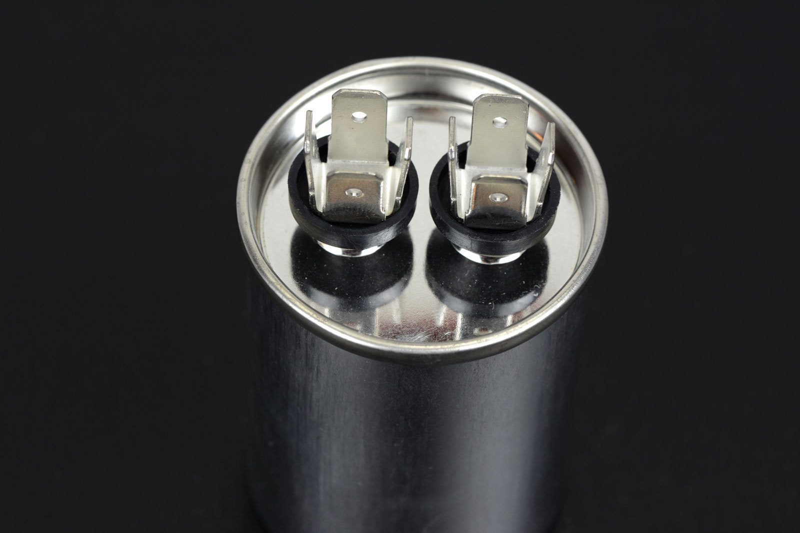 TEMCo 5 uf/MFD 370-440 VAC volts Round Run Capacitor 50/60 Hz -Lot-5