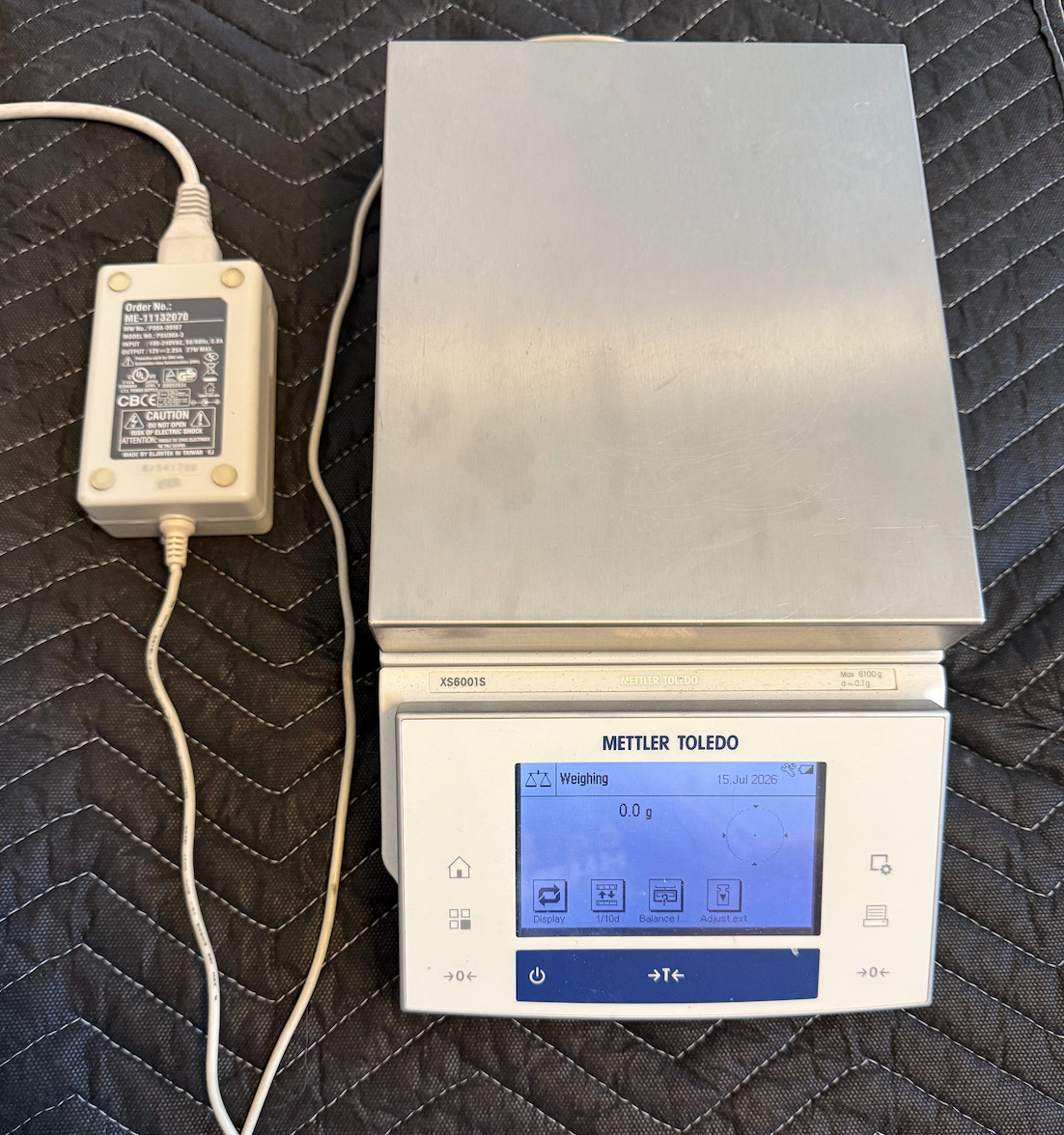 Mettler Toledo XSR 6001S, Excellence Precision Top Loading Balance 6100g x 0.1g