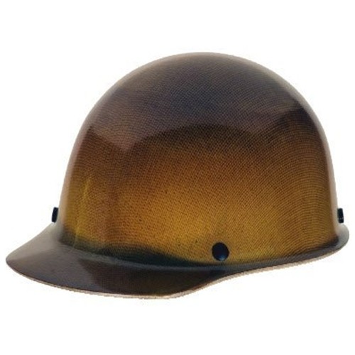 MSA 475395 Skullgard Tan Cap Hard Hat Ratchet Suspension Medium 6.5-8″