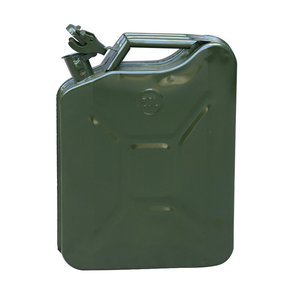 5 gallon 20L Jerry Can Metal Steel Tank Emergency Backup Army Military