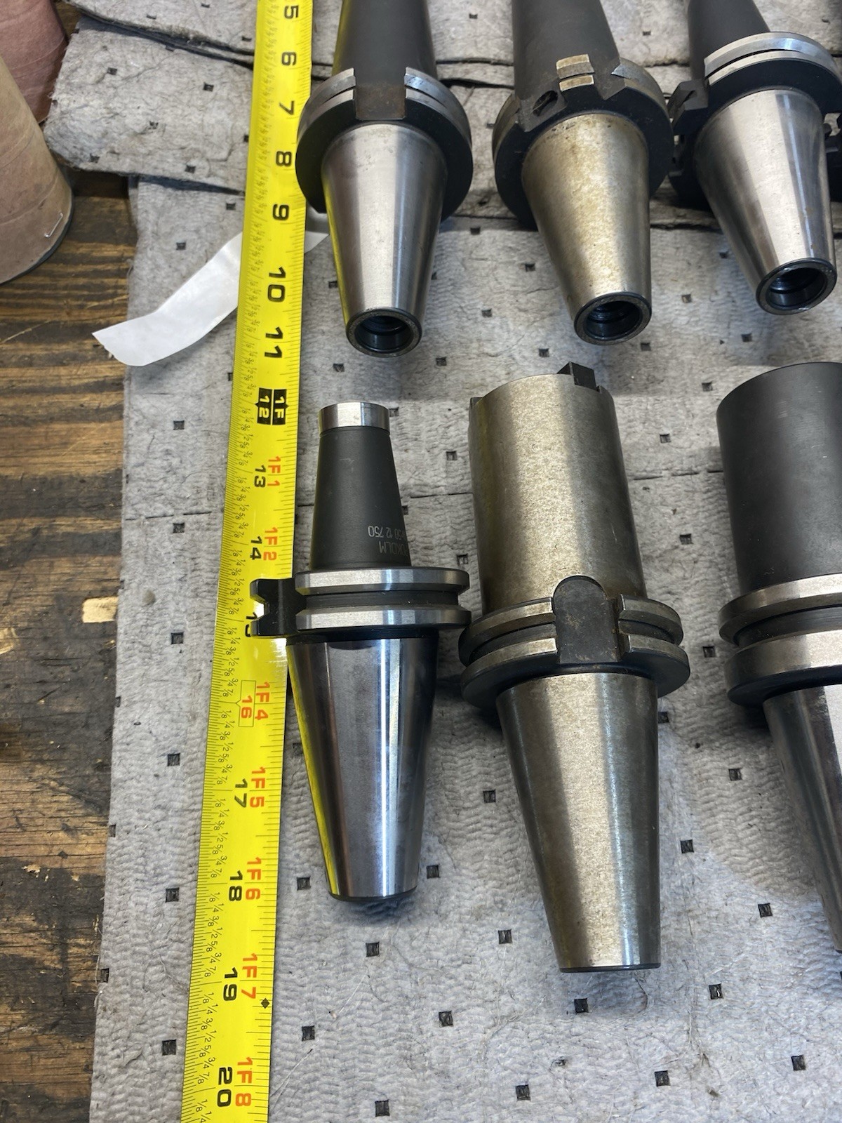 BT 40 Face Mill Holders Lot Of 10