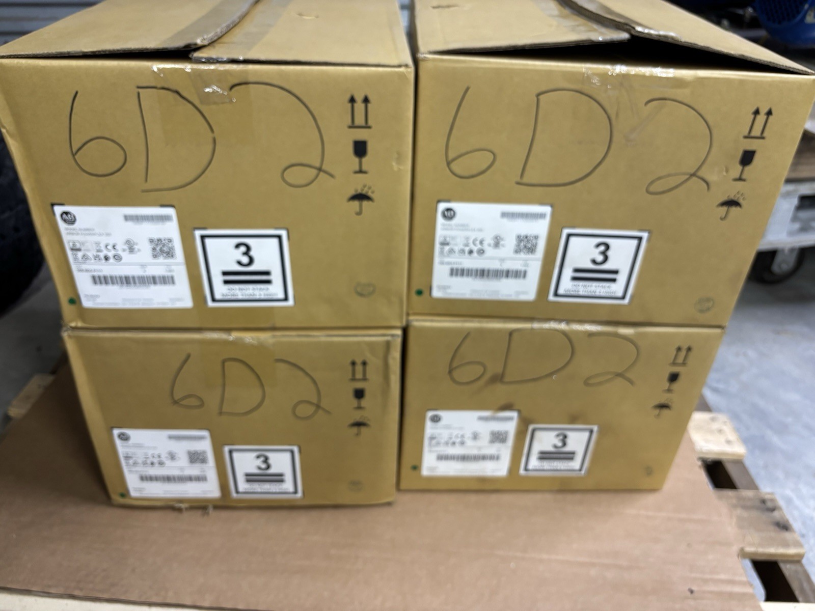 New 2HP ALLEN BRADLEY 35S-6D2-P111 ARMOR POWERFLEX 35S SAFETY DRIVE