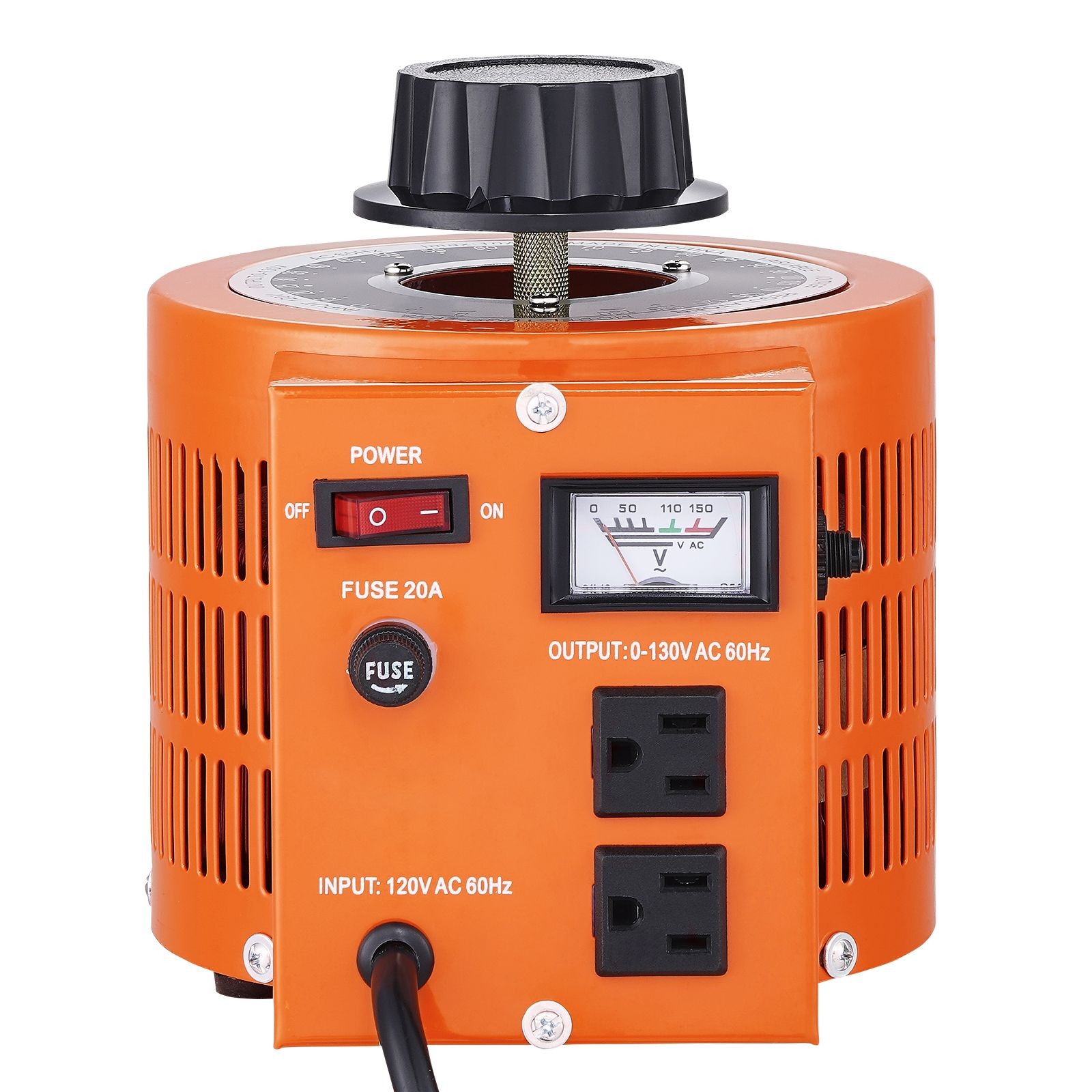 2000VA Auto Variable Voltage Transformer 0-130V 110V Input