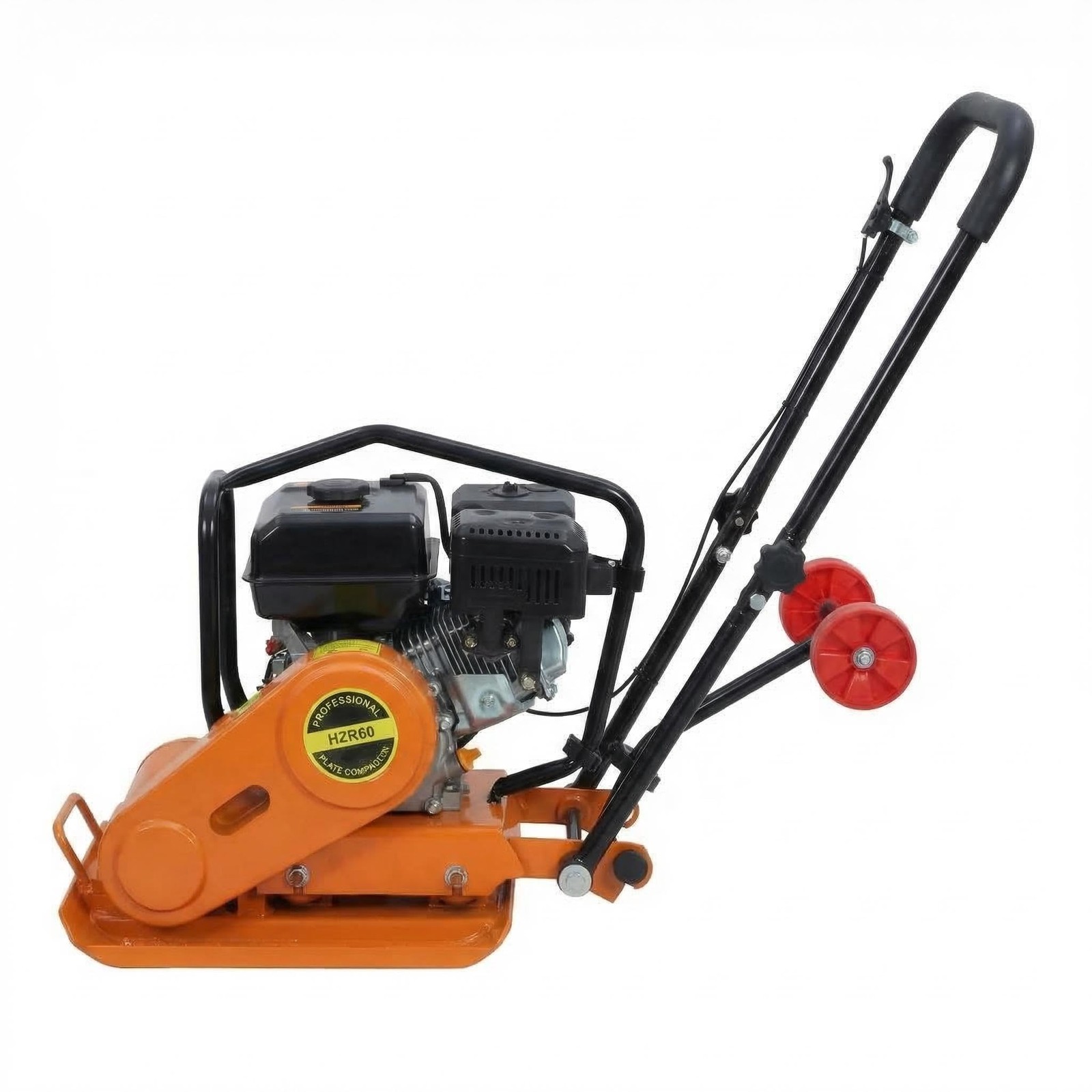 7HP Plate Compactor 4200Lbs Force 5600 VPM for Soil & Gravel Heavy Duty