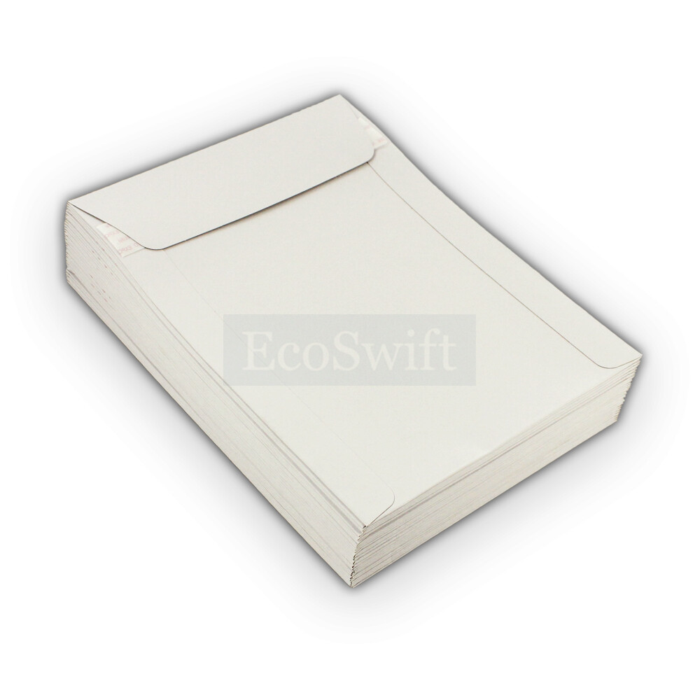 1-2500 9 x 11.5 “EcoSwift” Self Seal Photo Ship Flats Cardboard Envelope Mailers