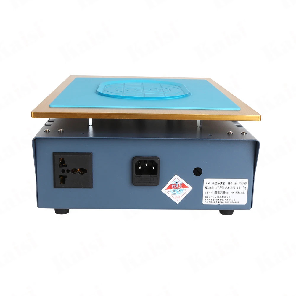 Kaisi 407 Pro 18inch Multifunction Built-in Dual Vacuum Pumps LCD Separator Pum