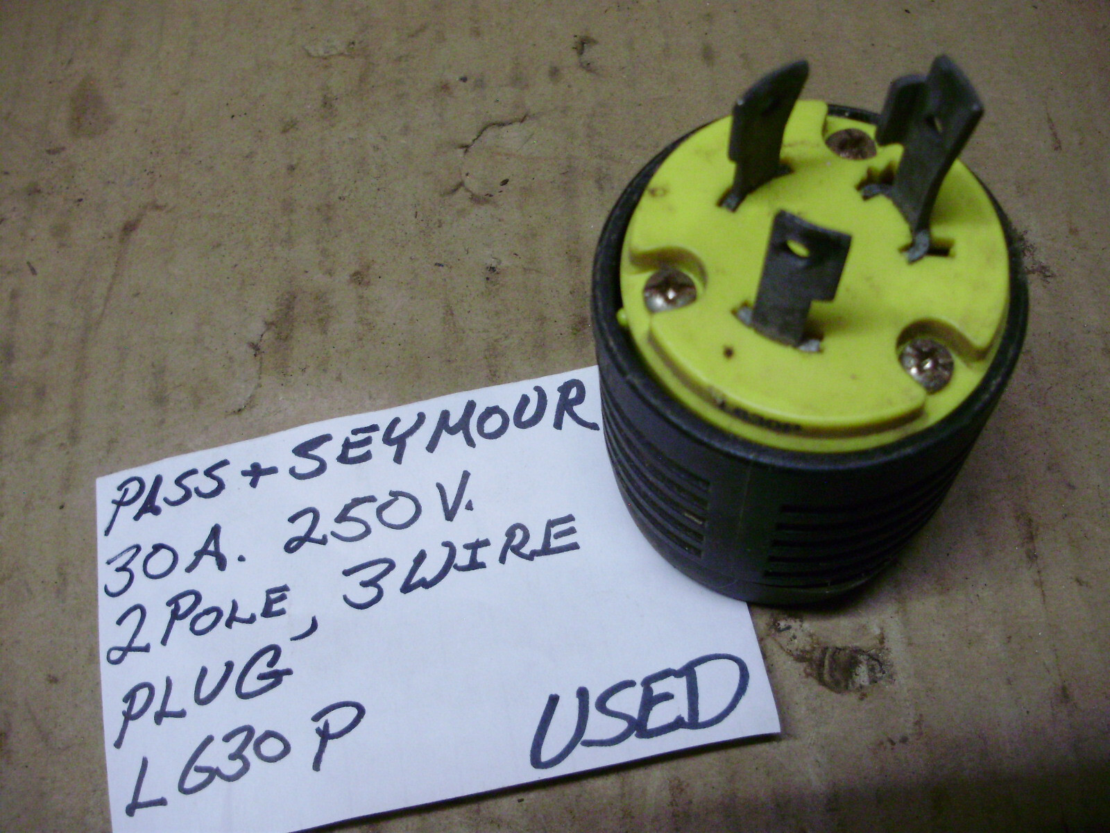 Cord Plugs & Connectors, Male & Female, Hubbell, Legrand, GE, Pass & Seymour