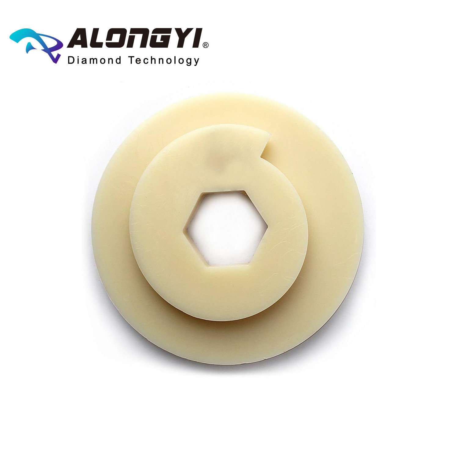 Snail Lock Backer Pad 4 Inch Hook and Loop Backing for Diamond Polishing Pads