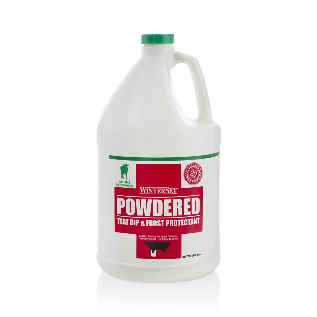 Winterset Powder Teat Dip Frost Protect Cattle Dairy 5 Pounds
