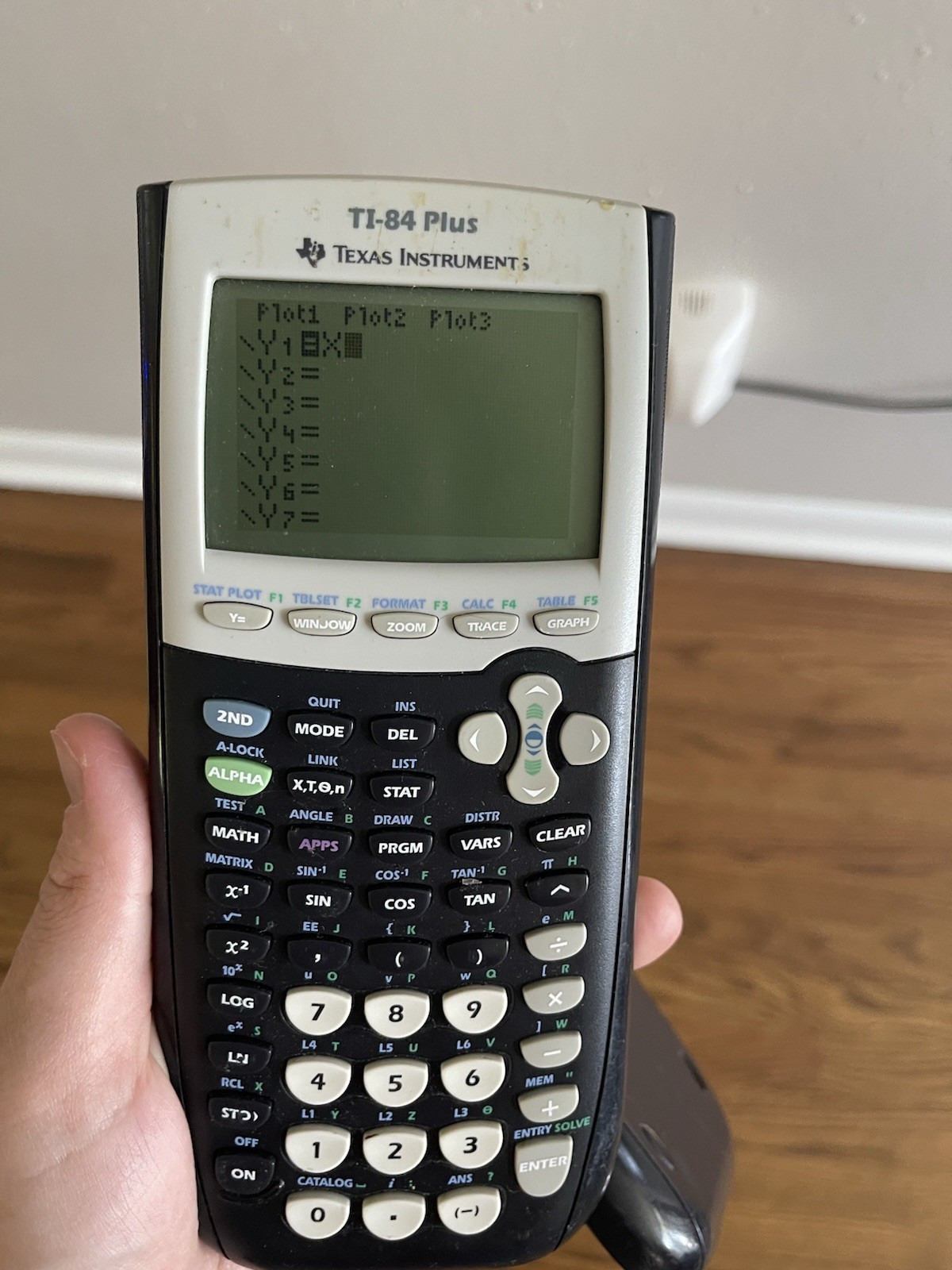 Texas Instruments TI-84 Plus Graphing Calculator Black TESTED