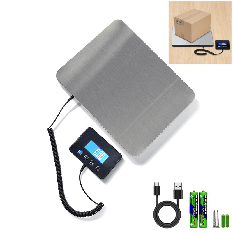 Shipping Scale, 440 LB Heavy Duty Postal Scale for Packages, Large Mailing Scale