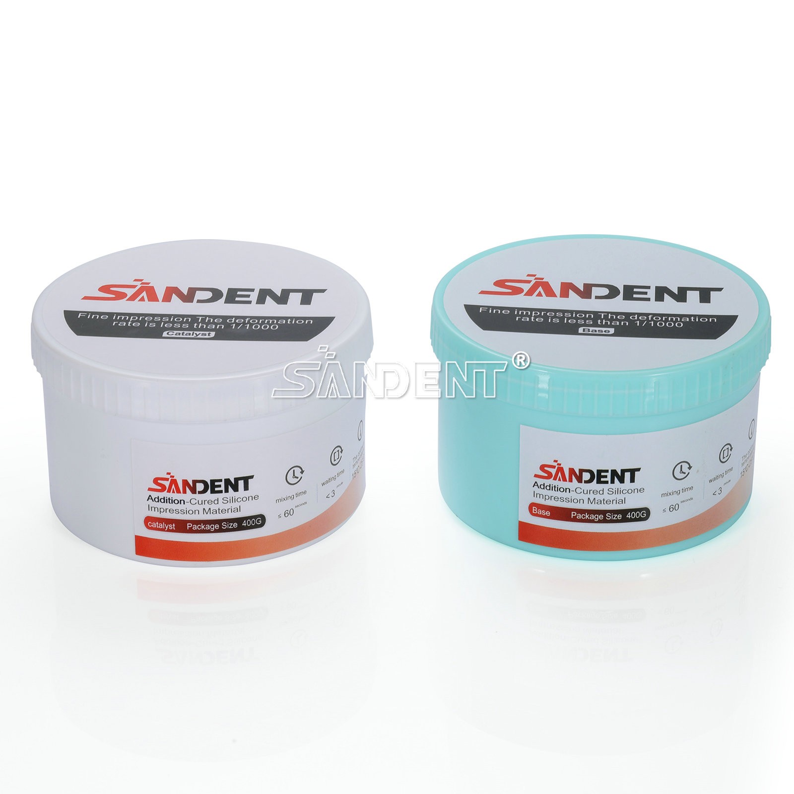 SANDENT Putty Soft Regular Set Base & Catalyst 2/Pk 400G+400G