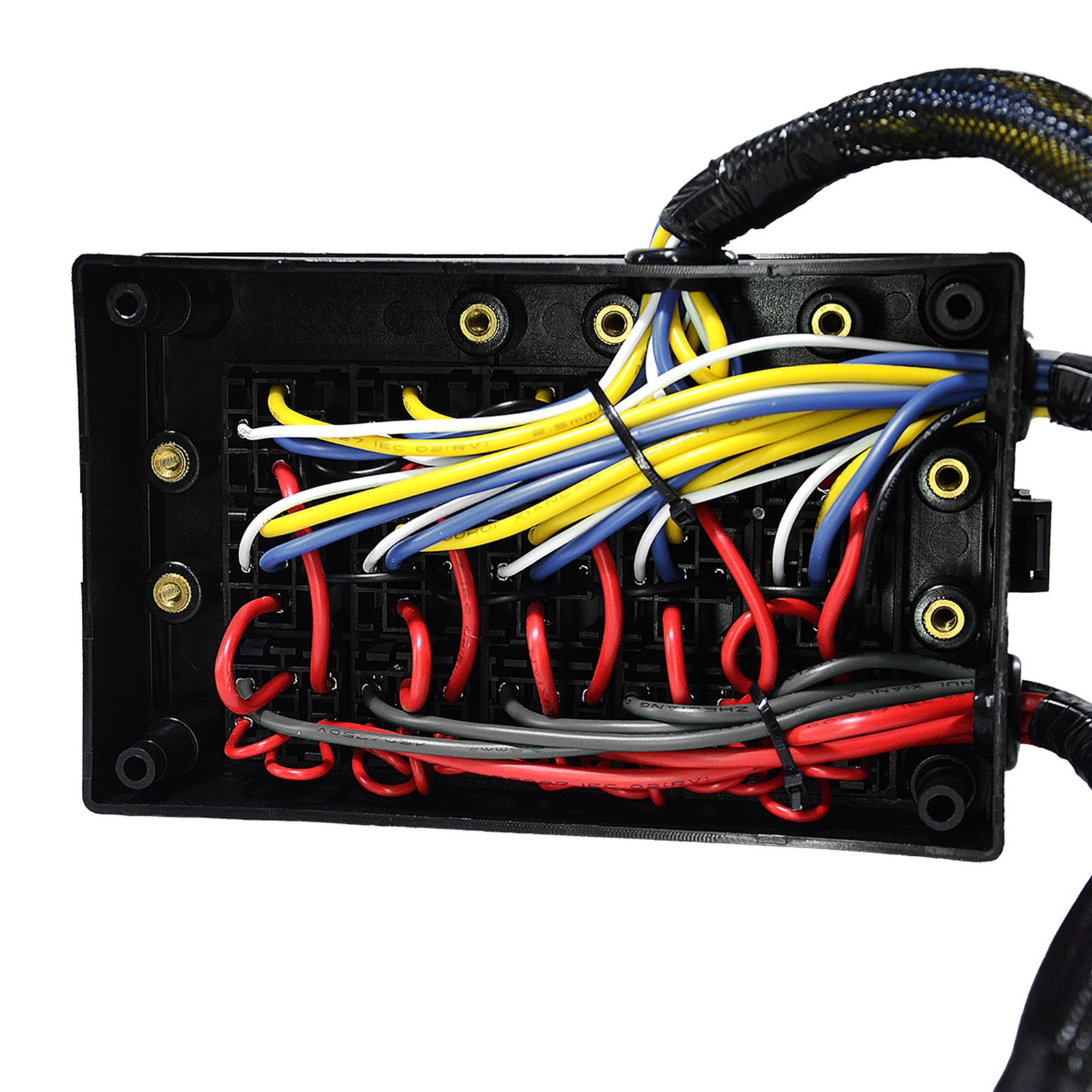 Pre-Wired 15 Slots 10 Way Fuse Relay Box 12V Automotive, Fuse Relay Block New