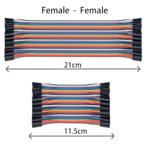 360pcs Breadboard Jumper Wires Kit – 10cm/20cm/30cm Male/Female/Male Cables for