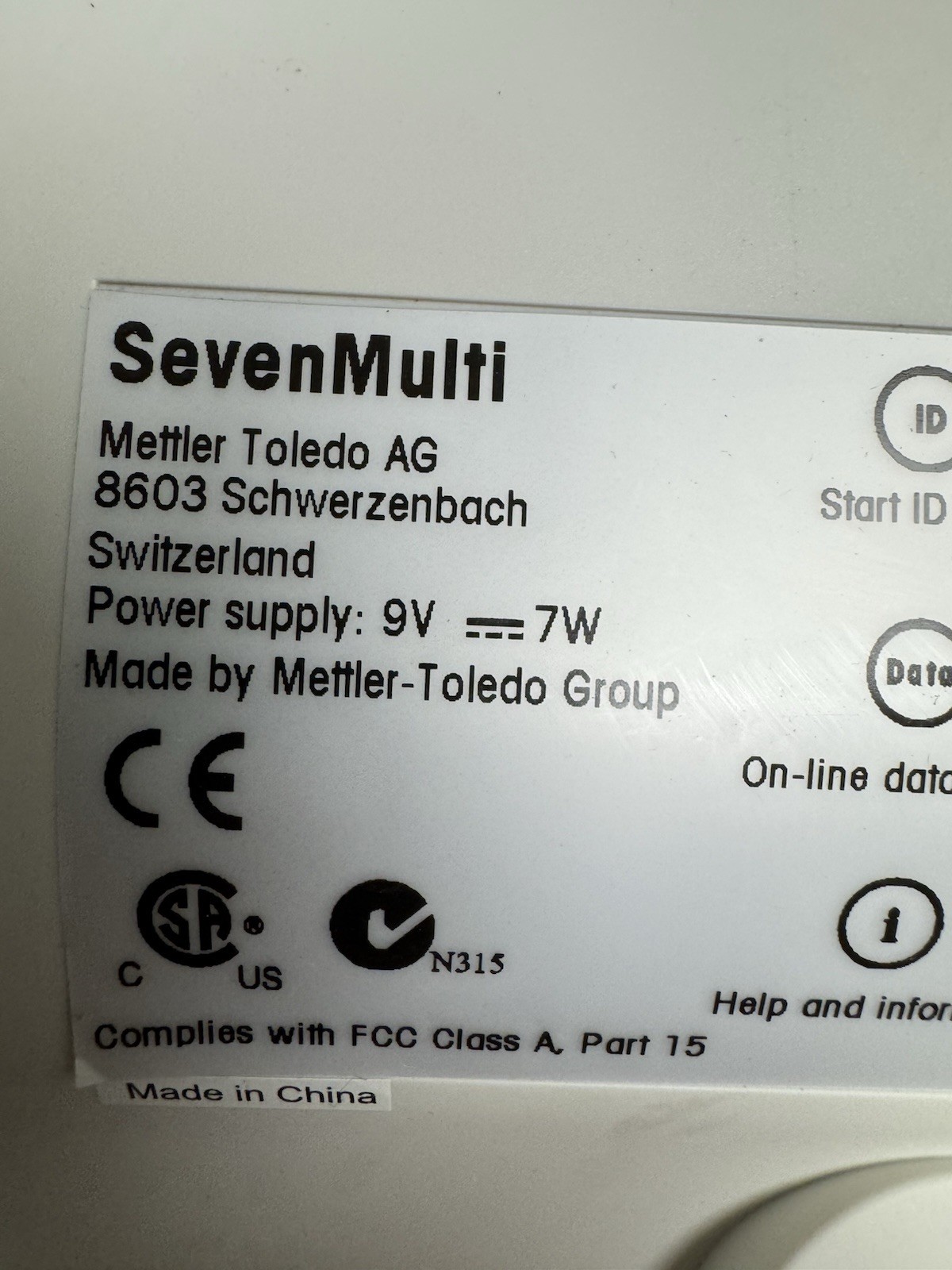 Mettler Toledo SevenMulti S40 Benchtop Meter w/ ISFET Module