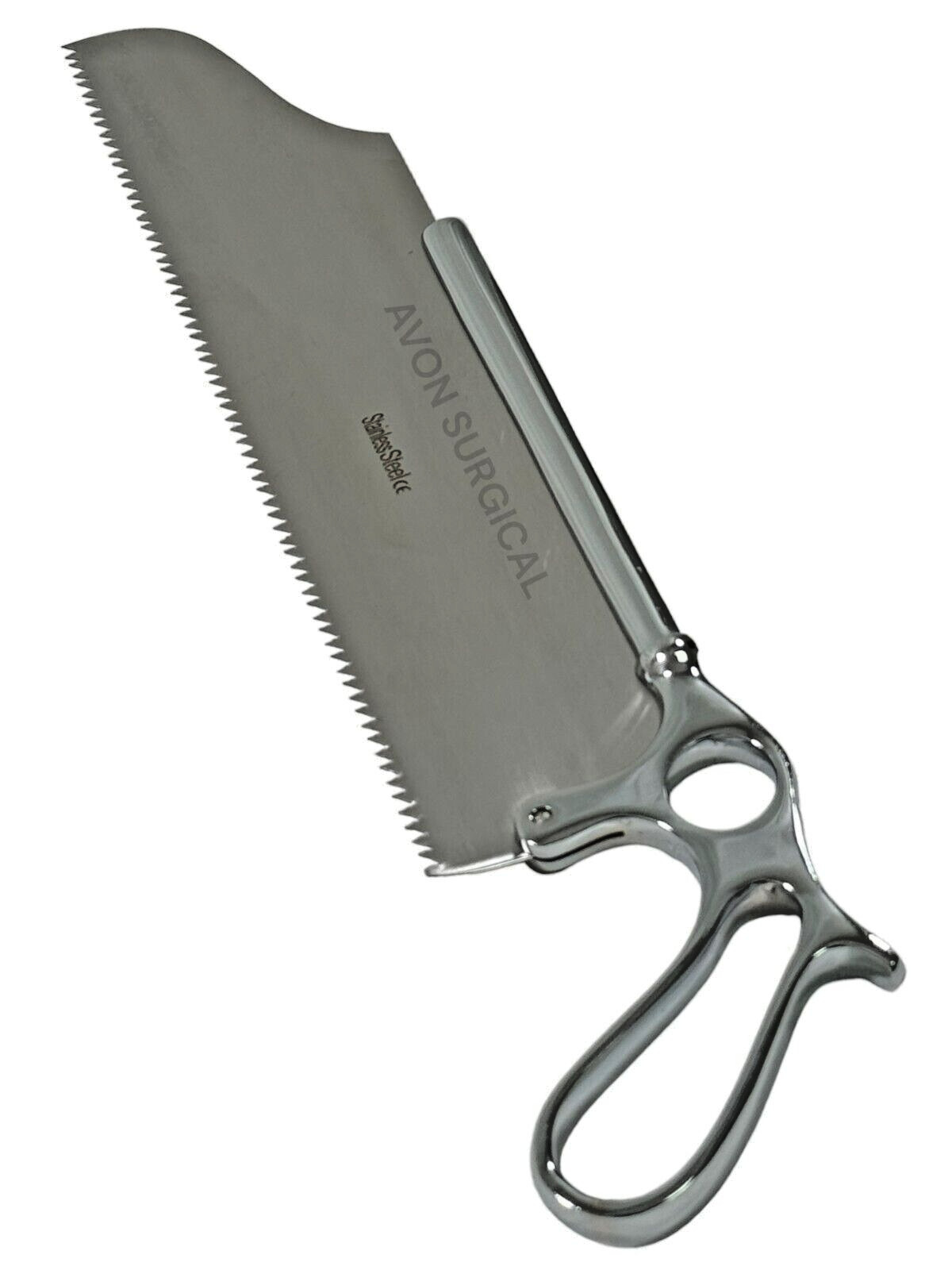 New Satterlee Bone Saw 13″ Ring Handle Orthopedic Surgical Veterinary Instrument