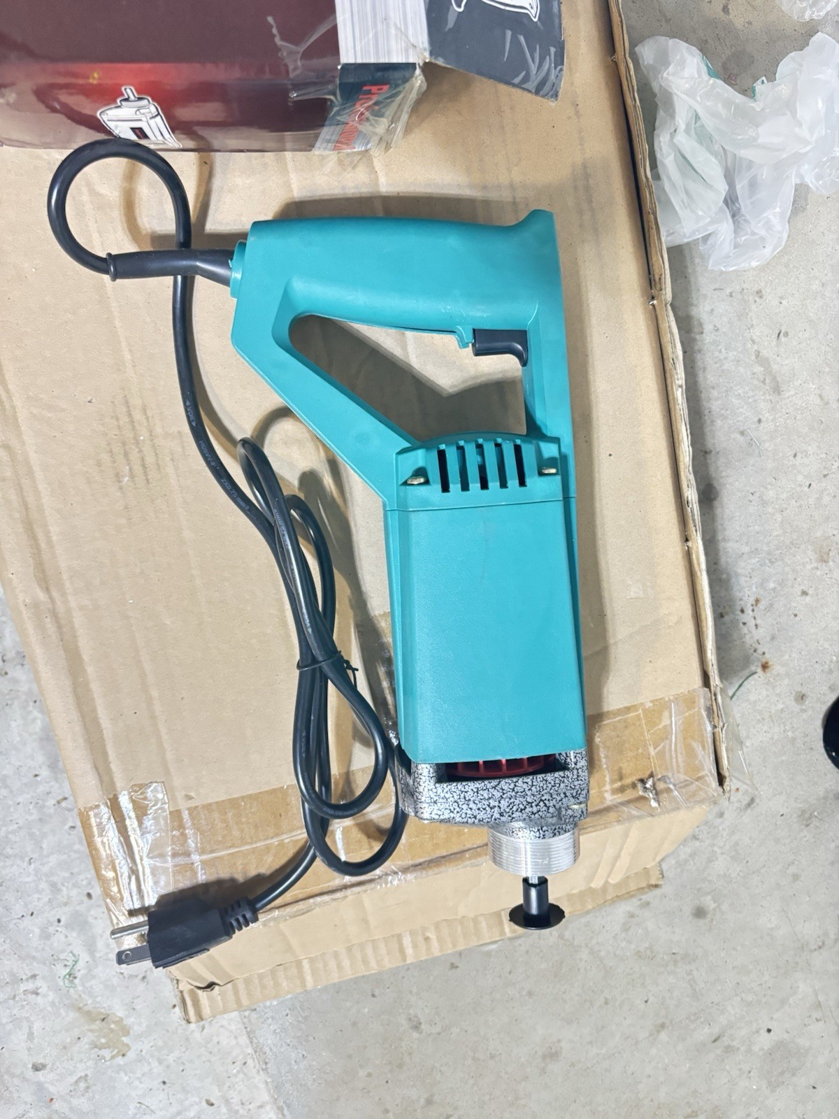 1-1/2HP 1100W HandHeld CONCRETE VIBRATOR 13,000 VPM W/ 58″ x 35mm Poker