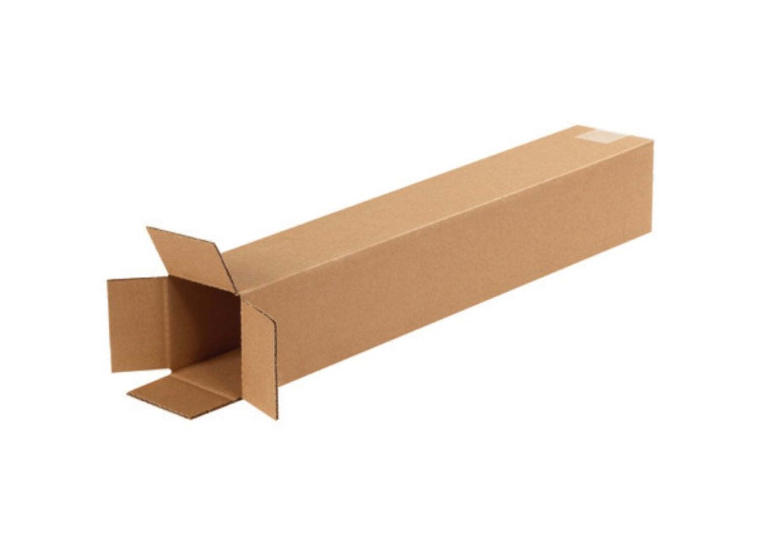 Pick! 25-100 Tall Kraft Cardboard 4x4x36 Mailing Packing Shipping Corrugated Box