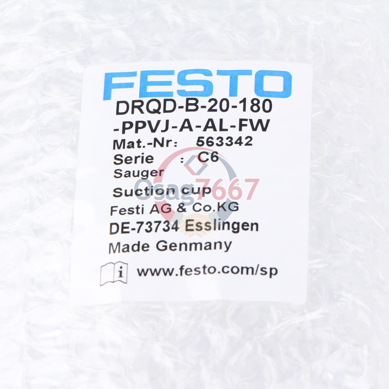 1PCS NEW FESTO DRQD-B-20-180-PPVJ-A-AL-FW 563342