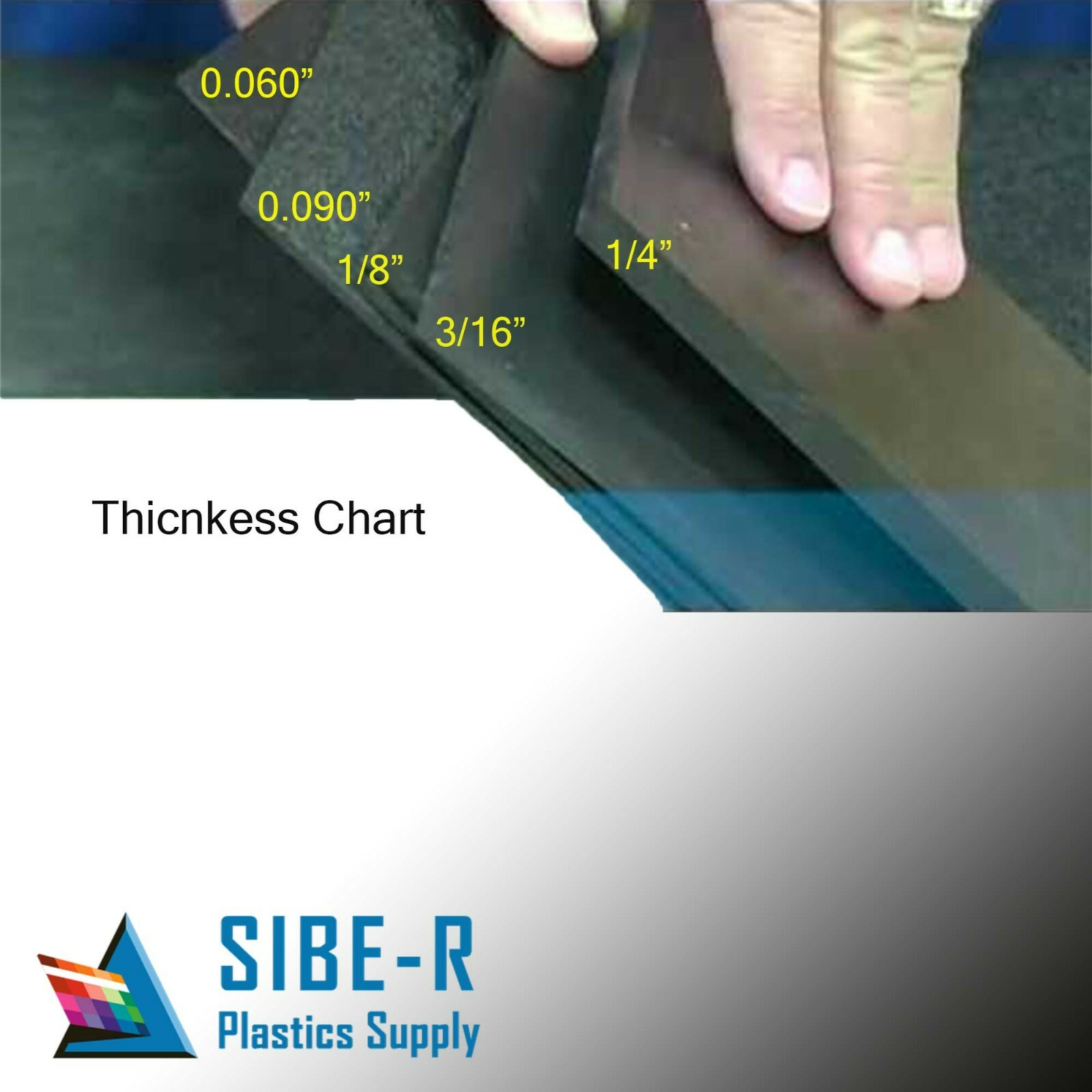 ABS Plastic Sheet – 1/16″ Thick – Black – 8″ x 12″ – Vacuum Forming Hobby