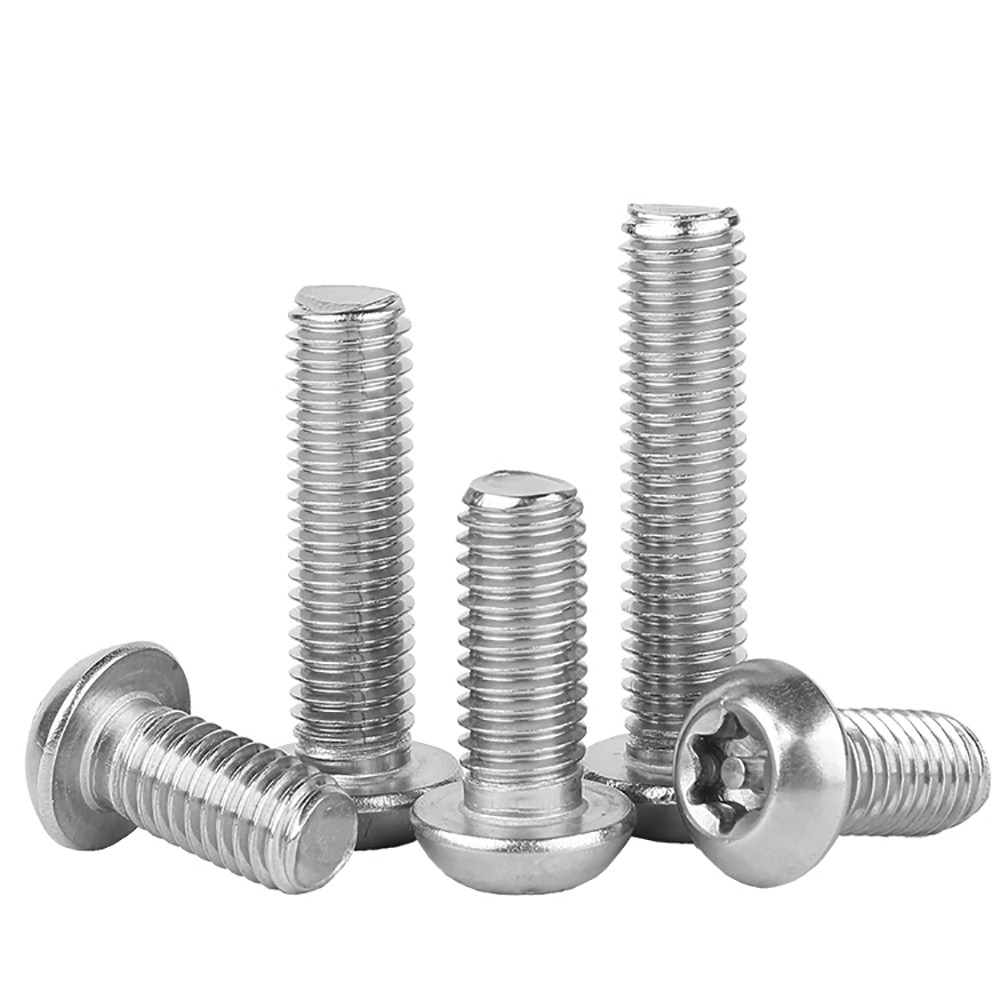 Security Screws A2 Stainless Steel Socket Button Torx Pin M3 M4 M5 M6 M8 M10
