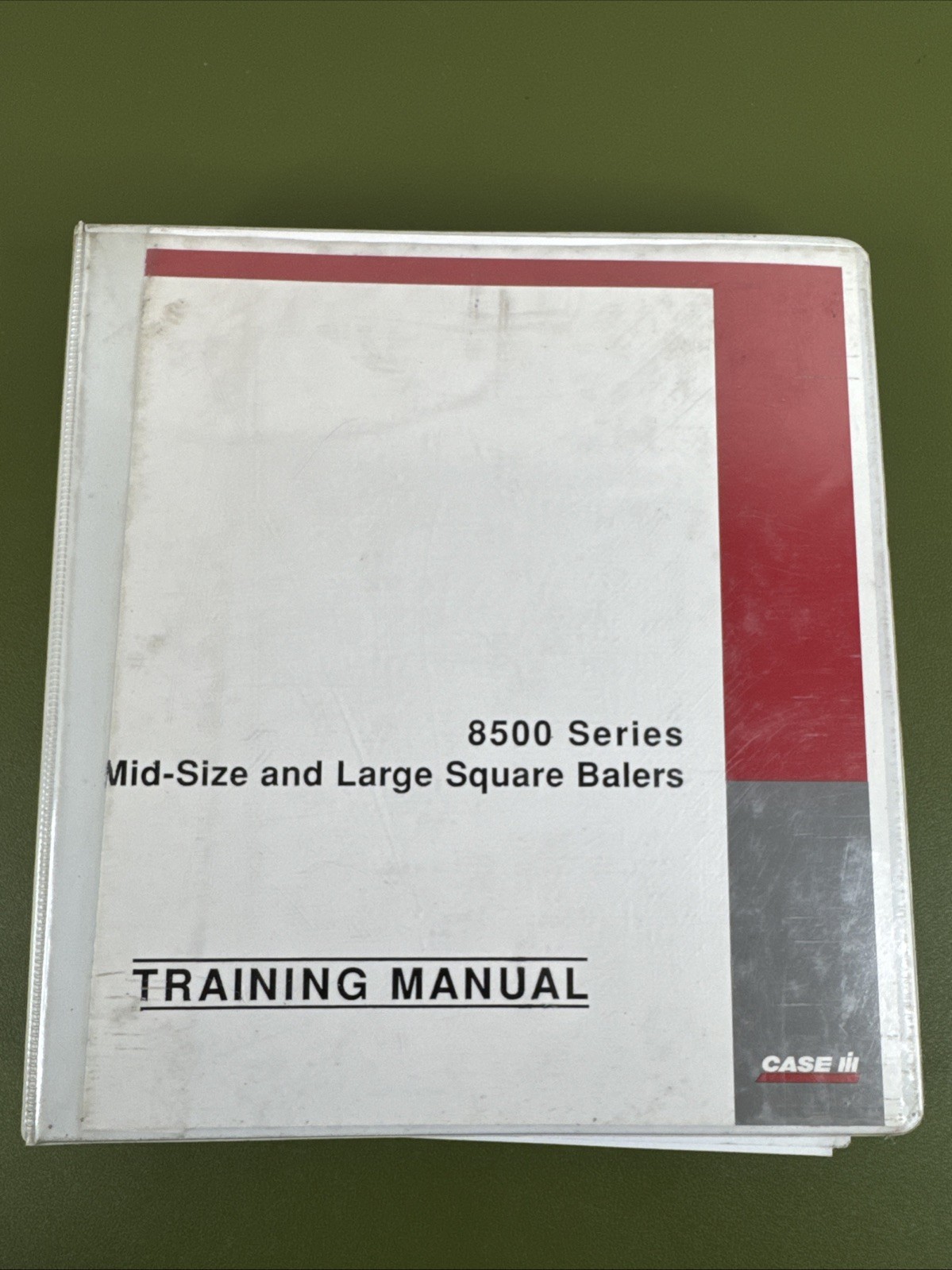 oem CASE IH 8500 Series, 8575 Mid-8580 Large Square Balers Training Manual