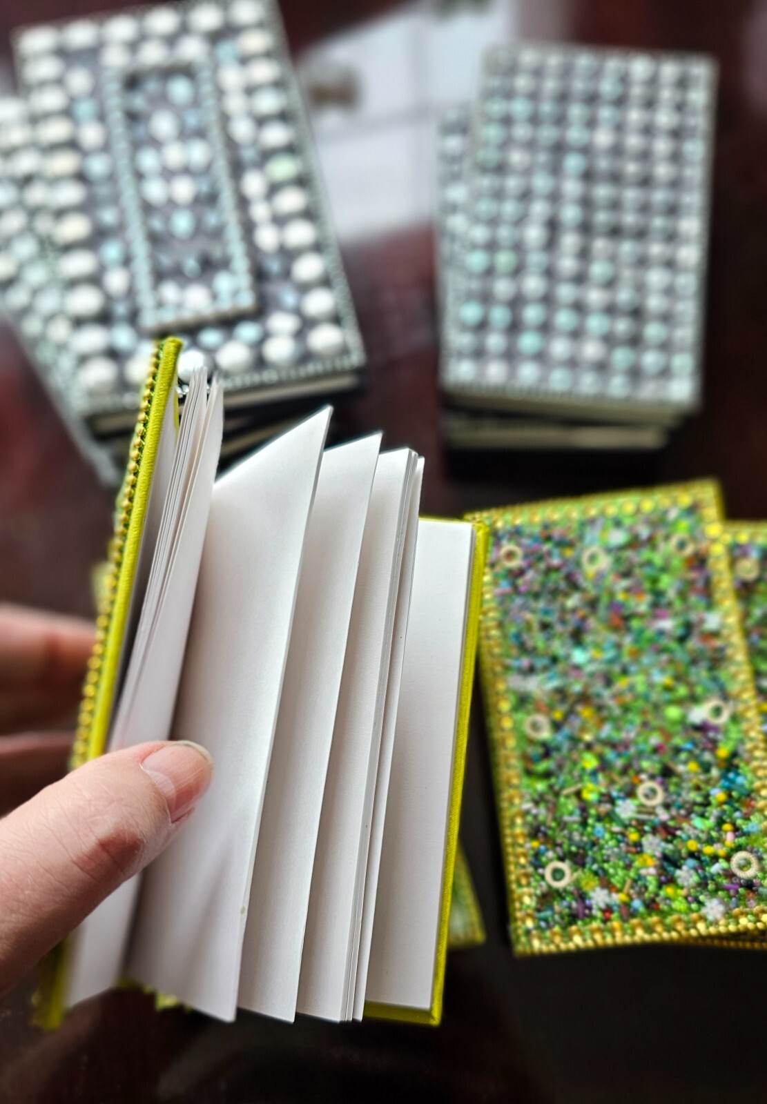 Lot of 12 Blank Journals 5.5″ x 3.75″ Beautiful Handmade in India New Condition