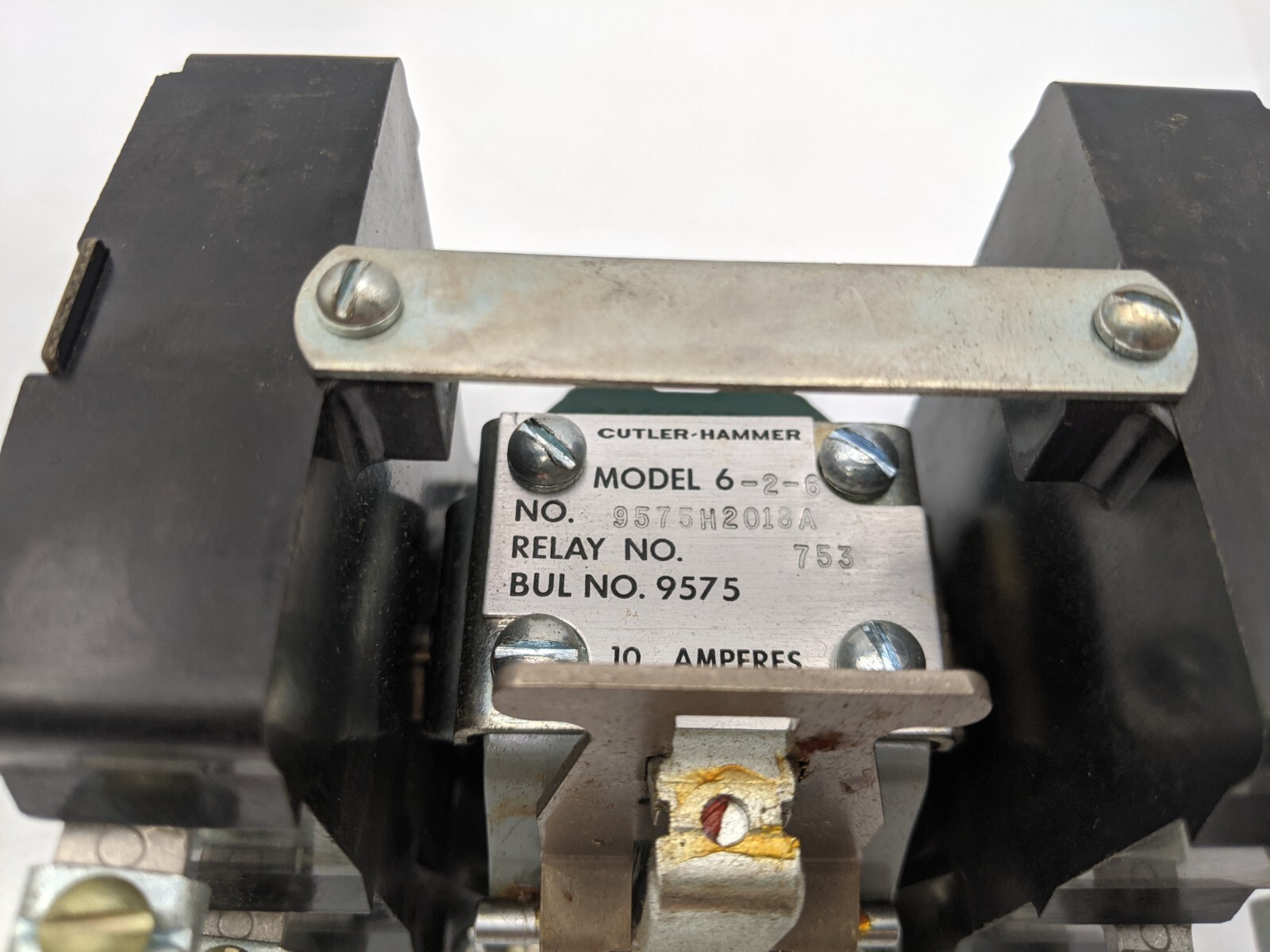 Cutler-Hammer 9575H2018 Relay 6 Normally Open 600V 10A Coil 208/220V 60 Cycles