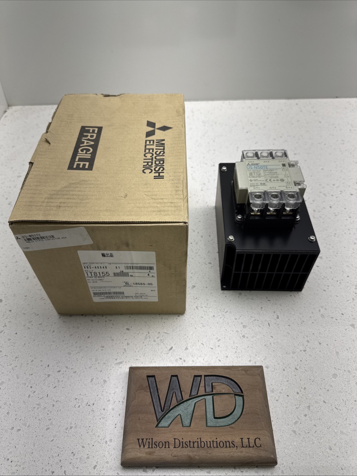 Mitsubishi Electric US-N50TE Element Contactor 100-480VAC 50Amp