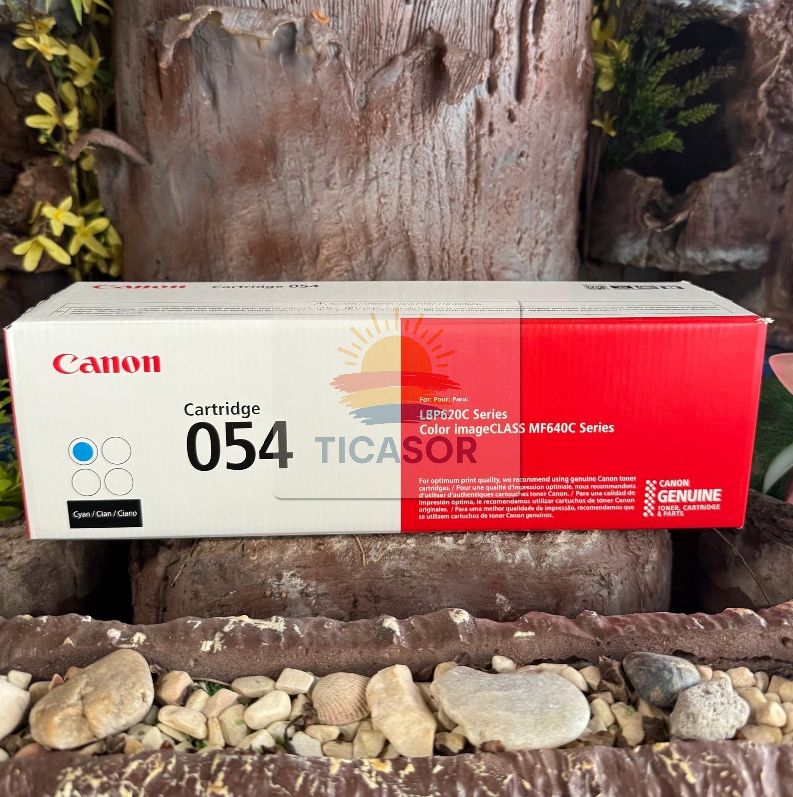 Canon 054 Genuine Toner Cartridge 4-Color set Black Cyan Yellow Magenta