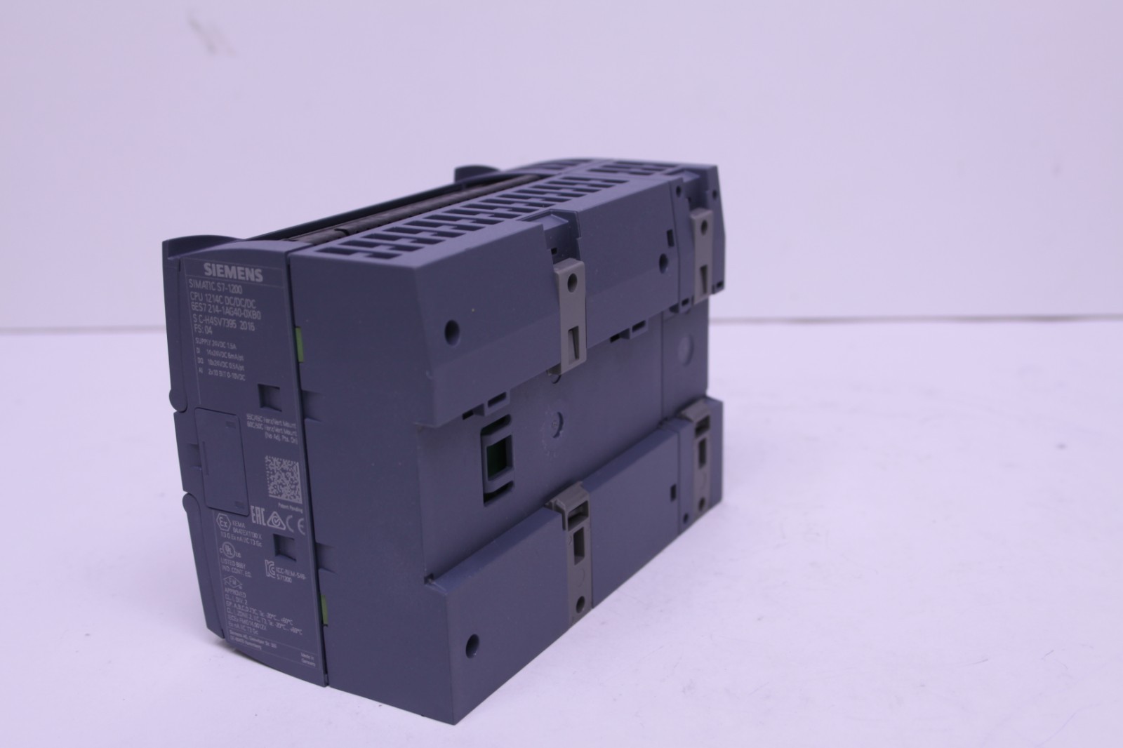 Siemens 6ES7214-1AG40-0XB0 S7-1200 CPU 1214C PLC & CM 1241 RS232 Serial Module